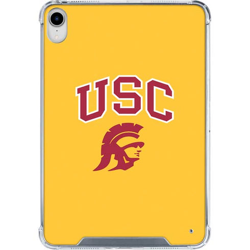 University of Southern California USC Trojans Yellow iPad 11th Gen (2025) Clear Case