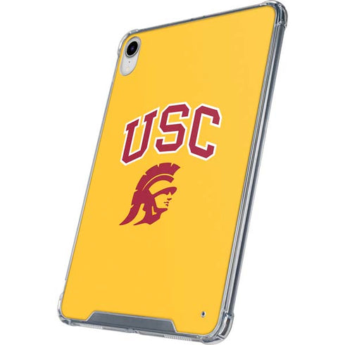 University of Southern California USC Trojans Yellow iPad 11th Gen (2025) Clear Case