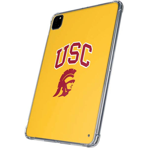 University of Southern California USC Trojans Yellow iPad Pro 11in (2024) Clear Case