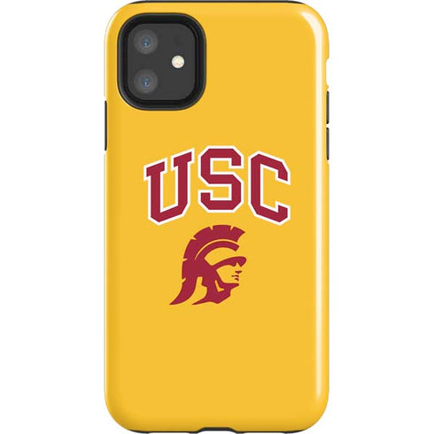 University of Southern California USC Trojans Yellow iPhone 11 Impact Case
