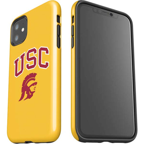 University of Southern California USC Trojans Yellow iPhone 11 Impact Case