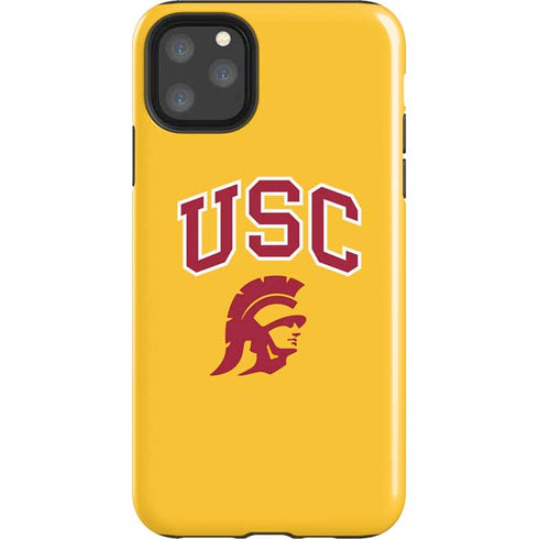 University of Southern California USC Trojans Yellow iPhone 11 Pro Max Impact Case