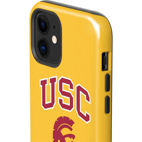 University of Southern California USC Trojans Yellow iPhone 12 Mini Impact Case