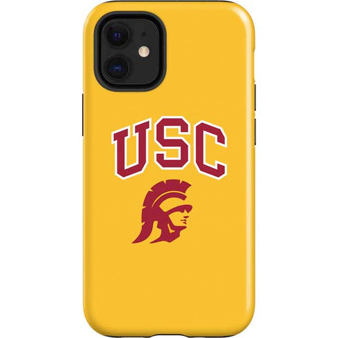 University of Southern California USC Trojans Yellow iPhone 12 Mini Impact Case