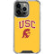 University of Southern California USC Trojans Yellow iPhone 13 Pro Clear Case