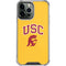 University of Southern California USC Trojans Yellow iPhone 13 Pro Max Clear Case