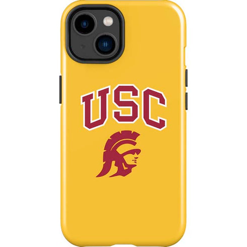 University of Southern California USC Trojans Yellow iPhone 15 Impact Case