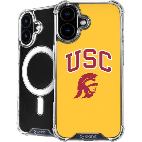 University of Southern California USC Trojans Yellow iPhone 16 MagSafe Case