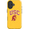University of Southern California USC Trojans Yellow iPhone 16 Plus Impact Case