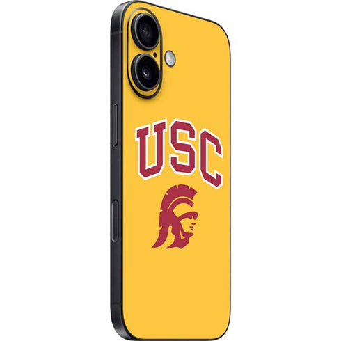 University of Southern California USC Trojans Yellow iPhone 16 Plus Skin