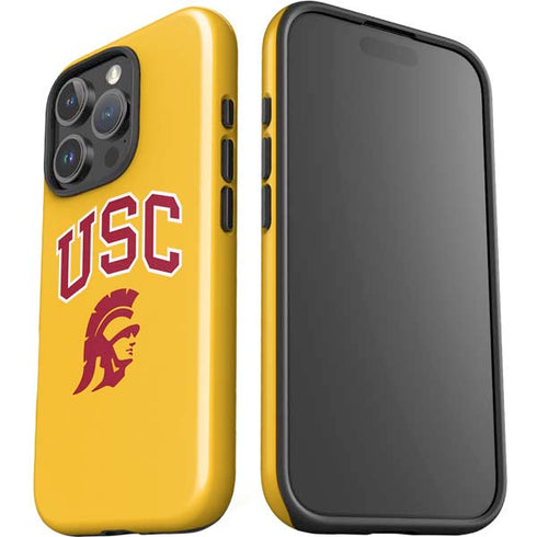 University of Southern California USC Trojans Yellow iPhone 16 Pro Max Impact Case