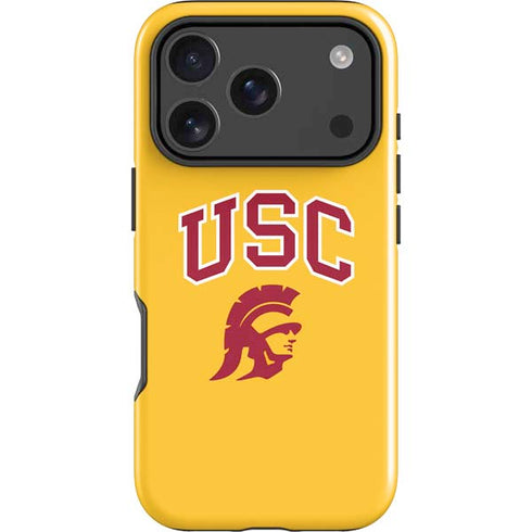 University of Southern California USC Trojans Yellow iPhone 18 Pro Impact Case