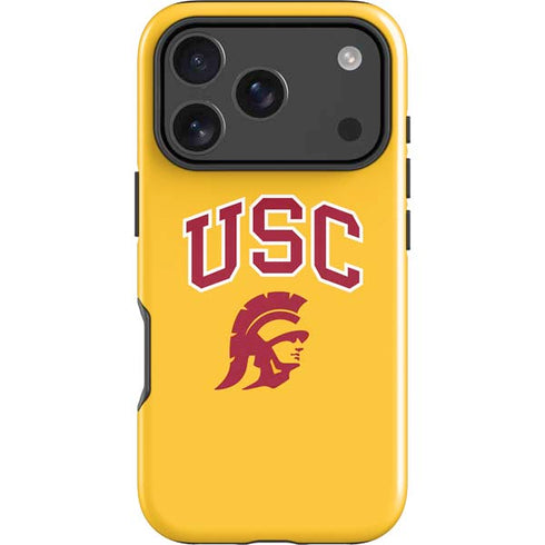 University of Southern California USC Trojans Yellow iPhone 18 Pro Max Impact Case