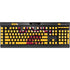 University of Southern California USC Trojans Yellow K95 RGB PLATINUM Mechanical Gaming Keyboard Skin