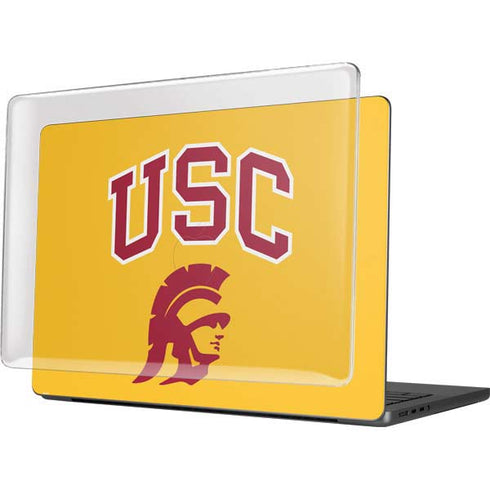 University of Southern California USC Trojans Yellow MacBook Pro 14in (2021-24) Case plus Skin