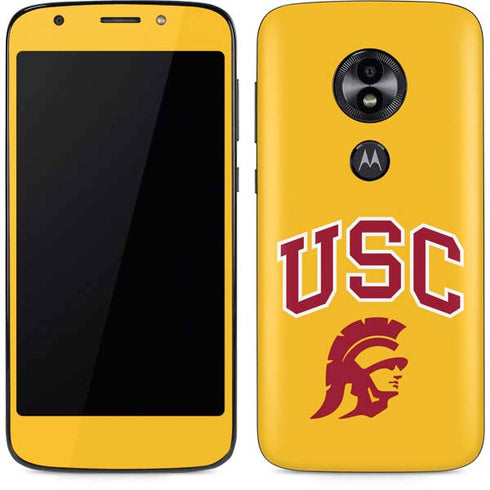 University of Southern California USC Trojans Yellow Moto E5 Play Skin