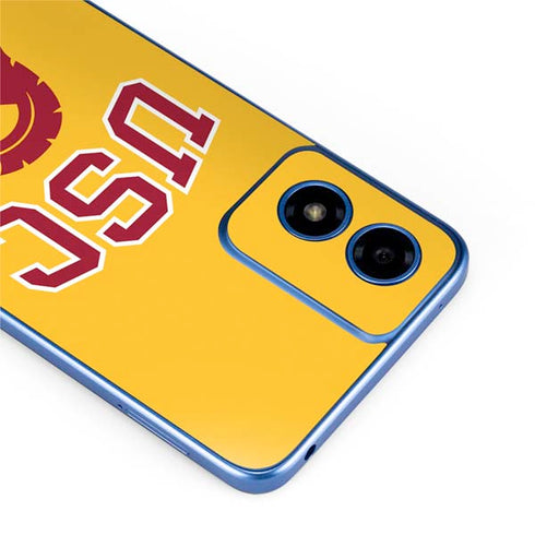 University of Southern California USC Trojans Yellow Moto G Play 4G (2024) Skin