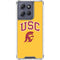 University of Southern California USC Trojans Yellow Moto G Power 5G (2025) Clear Case