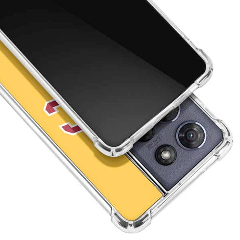 University of Southern California USC Trojans Yellow Moto G Stylus 5G (2025) Clear Case