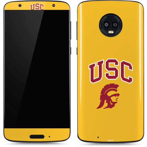 University of Southern California USC Trojans Yellow Moto G6 Skin