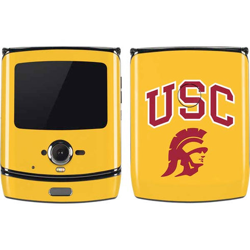 University of Southern California USC Trojans Yellow Motorola RAZR Skin