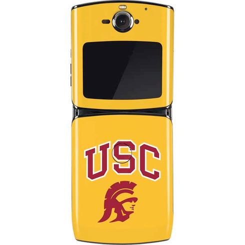 University of Southern California USC Trojans Yellow Motorola RAZR Skin
