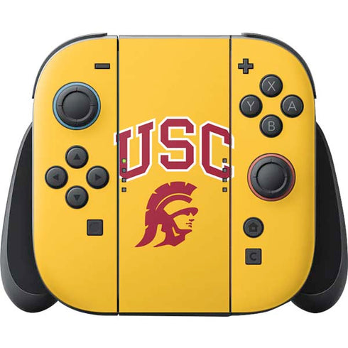 University of Southern California USC Trojans Yellow Nintendo Skins