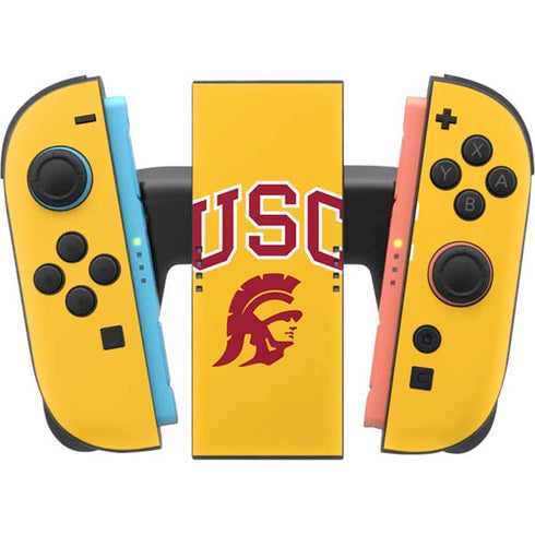 University of Southern California USC Trojans Yellow Nintendo Switch 2 (2025) Joy-Con Controller Skin