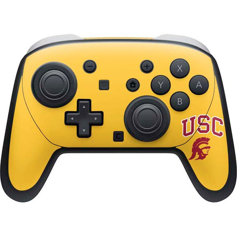 University of Southern California USC Trojans Yellow Nintendo Switch 2 (2025) Pro Controller Skin