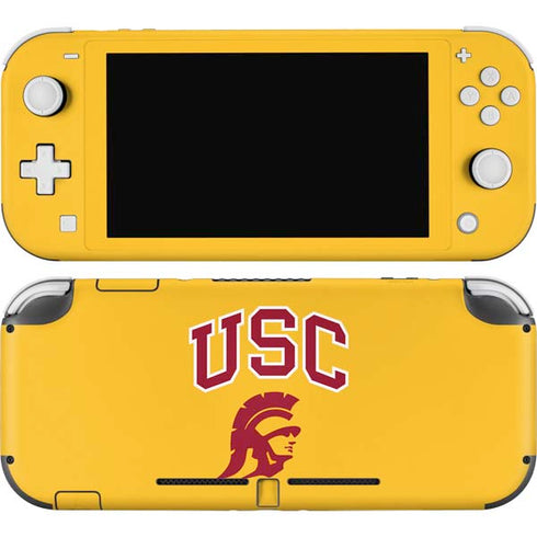 University of Southern California USC Trojans Yellow Nintendo Switch Lite Skin