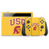 University of Southern California USC Trojans Yellow Nintendo Switch OLED (2021) Skin