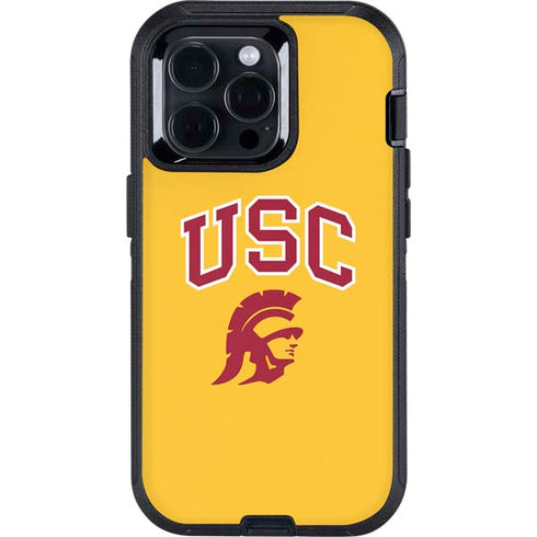 University of Southern California USC Trojans Yellow Otterbox Defender iPhone Skin