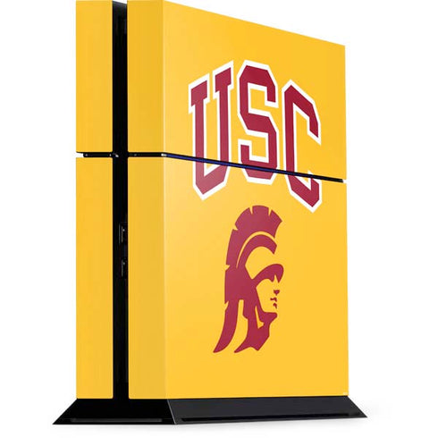 University of Southern California USC Trojans Yellow PlayStation PS4 Skins