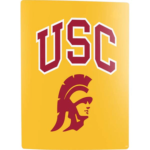 University of Southern California USC Trojans Yellow PS5 Digital Edition Bundle Skin