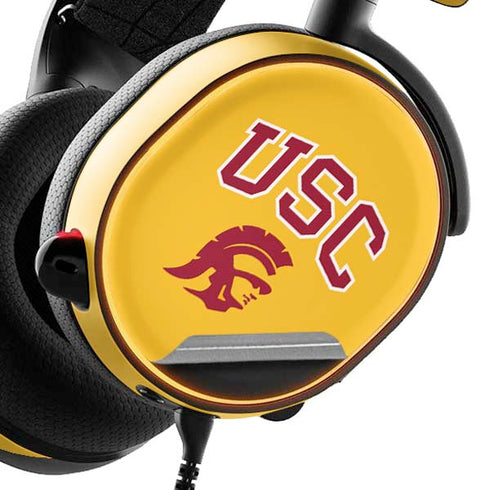 University of Southern California USC Trojans Yellow SteelSeries Arctis 5 Skin