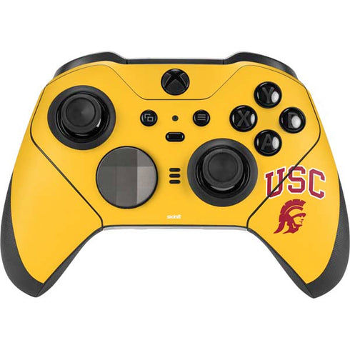 University of Southern California USC Trojans Yellow Xbox Elite Wireless Controller Series 2 Skin