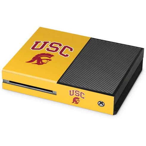 University of Southern California USC Trojans Yellow Xbox One Skins