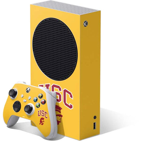 University of Southern California USC Trojans Yellow Xbox Series S Bundle Skin
