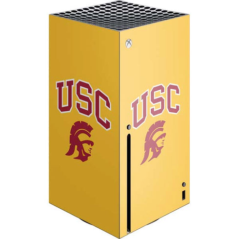 University of Southern California USC Trojans Yellow Xbox Series X Skins
