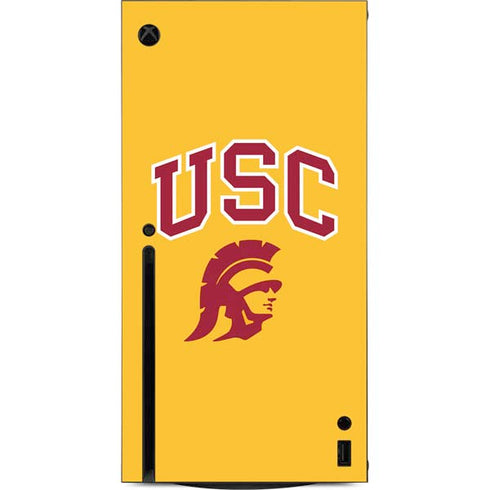 University of Southern California USC Trojans Yellow Xbox Series X Console Skin