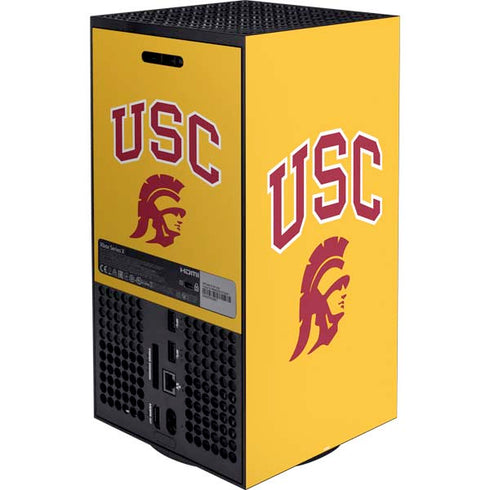 University of Southern California USC Trojans Yellow XBox Series X Digital Edition Bundle Skin