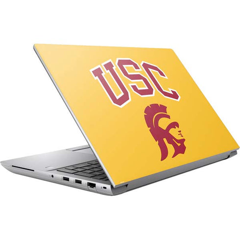 University of Southern California USC Trojans Yellow HP ZBook Fury 16 G10 Skin