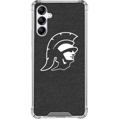 University of Southern California USC White Trojan Mascot Gabb Phone 4 Clear Case