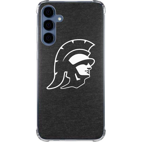 University of Southern California USC White Trojan Mascot Galaxy A35 5G Clear Case
