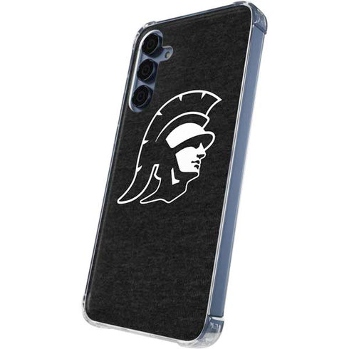 University of Southern California USC White Trojan Mascot Galaxy A55 5G Clear Case
