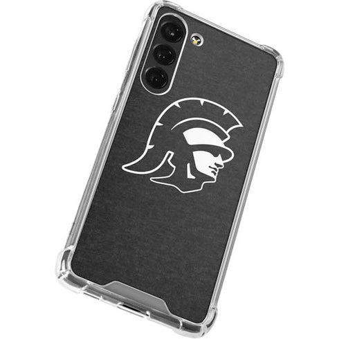 University of Southern California USC White Trojan Mascot Galaxy S24 FE Clear Case