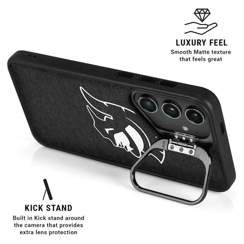 University of Southern California USC White Trojan Mascot Galaxy S24 FE Kickstand Case