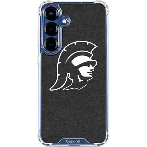 University of Southern California USC White Trojan Mascot Galaxy S25 Plus Clear Case