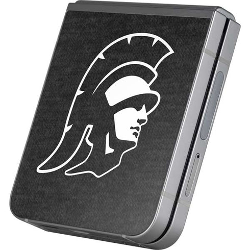 University of Southern California USC White Trojan Mascot Galaxy Z Flip6 Skin