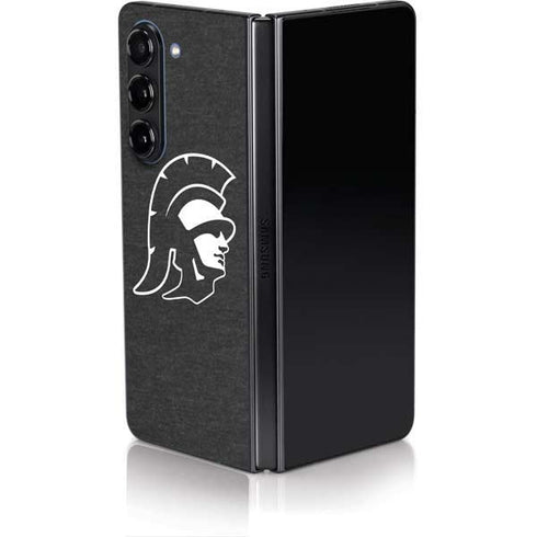 University of Southern California USC White Trojan Mascot Galaxy Z Fold5 5G Skin